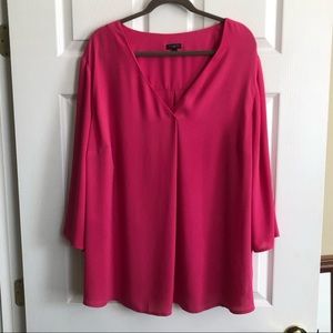 Talbots Fuchsia Top - 3x